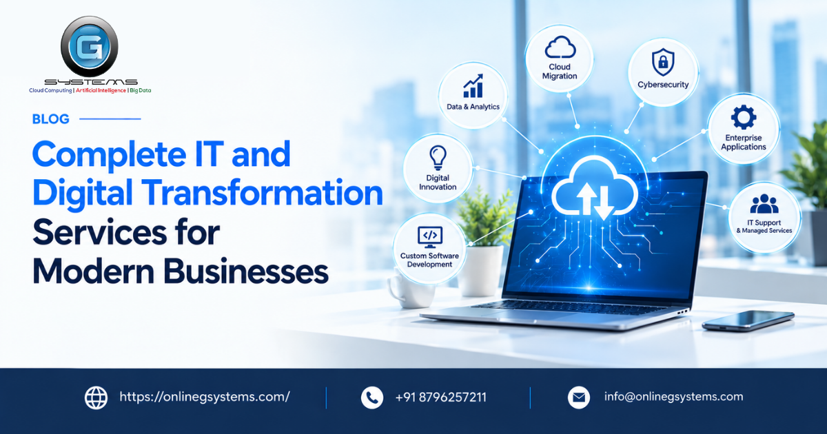 Complete IT and Digital Transformation Services for Modern Businesses